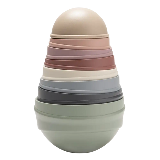 Wobbly Tower - Pastel Rainbow