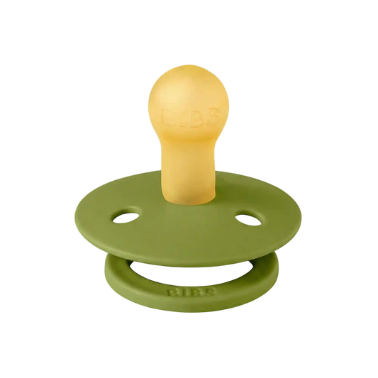 STUDIO Colour Pacifier Polka - Wasabi/Luna