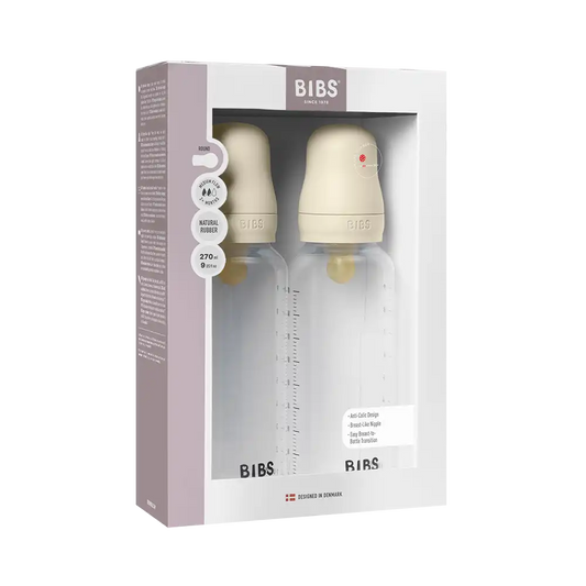 Baby BPA-Free PP Bottle Set 9oz 2 Pack Latex - Ivory